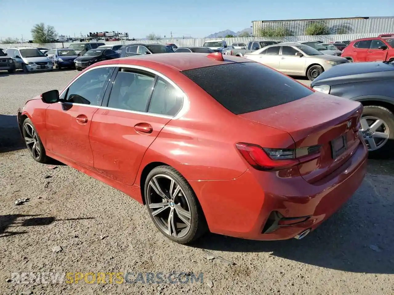 2 Photograph of a damaged car 3MW5R1J00M8C09196 BMW 3 SERIES 2021