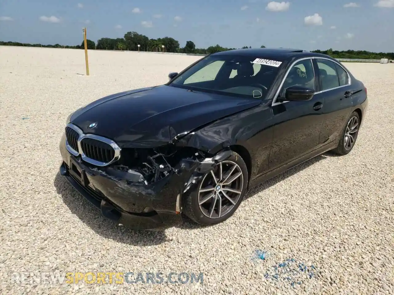 2 Photograph of a damaged car 3MW5R1J02M8C07742 BMW 3 SERIES 2021