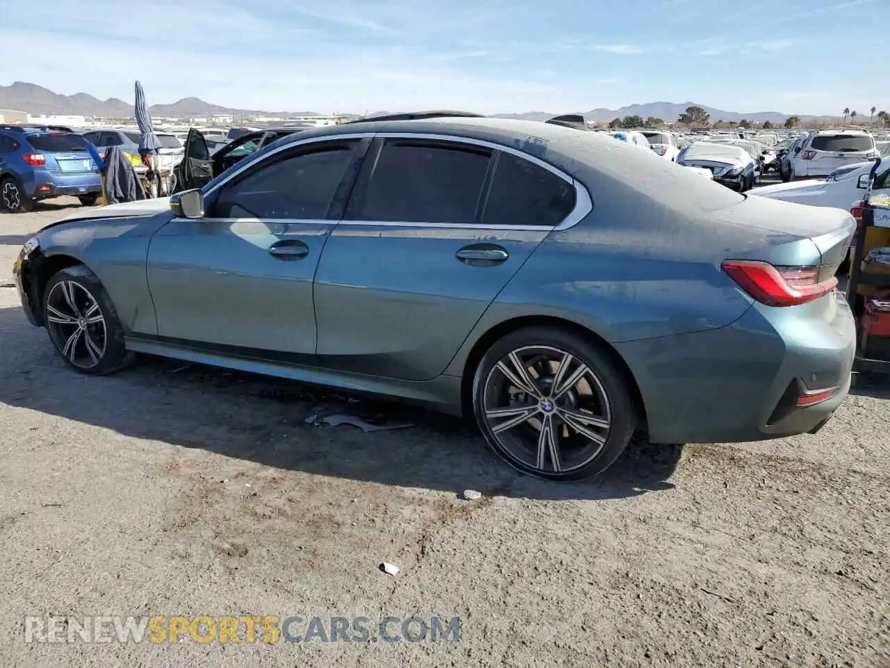 2 Photograph of a damaged car 3MW5R1J03M8B80034 BMW 3 SERIES 2021