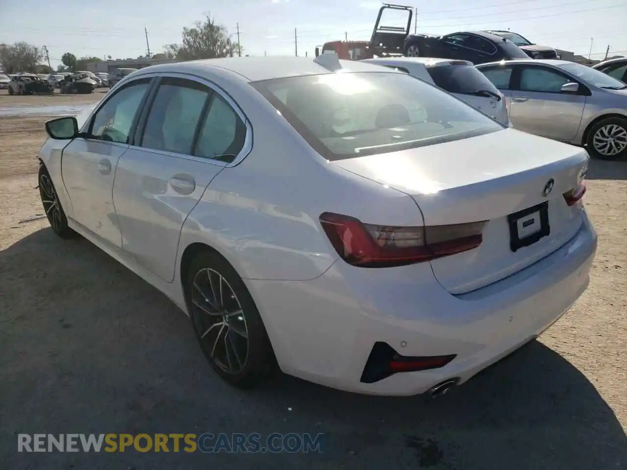 3 Фотография поврежденного автомобиля 3MW5R1J03M8B93267 BMW 3 SERIES 2021