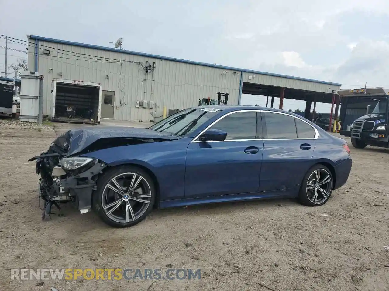 1 Photograph of a damaged car 3MW5R1J03M8C02713 BMW 3 SERIES 2021