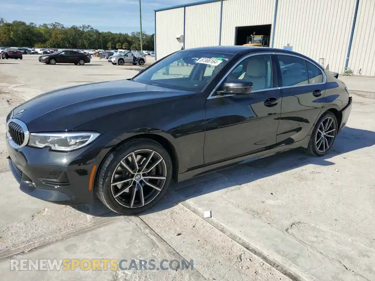 1 Photograph of a damaged car 3MW5R1J04M8B77921 BMW 3 SERIES 2021