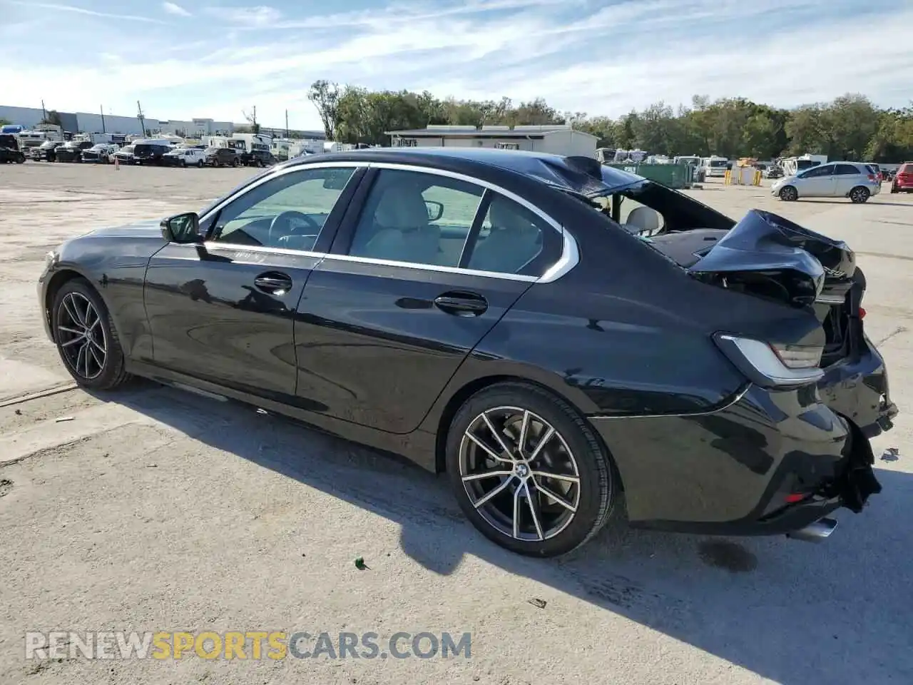 2 Photograph of a damaged car 3MW5R1J04M8B77921 BMW 3 SERIES 2021