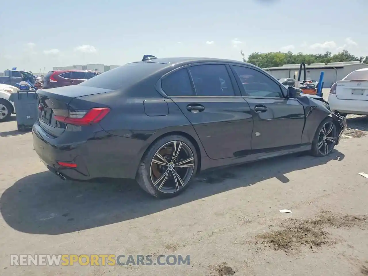 3 Photograph of a damaged car 3MW5R1J04M8B93388 BMW 3 SERIES 2021