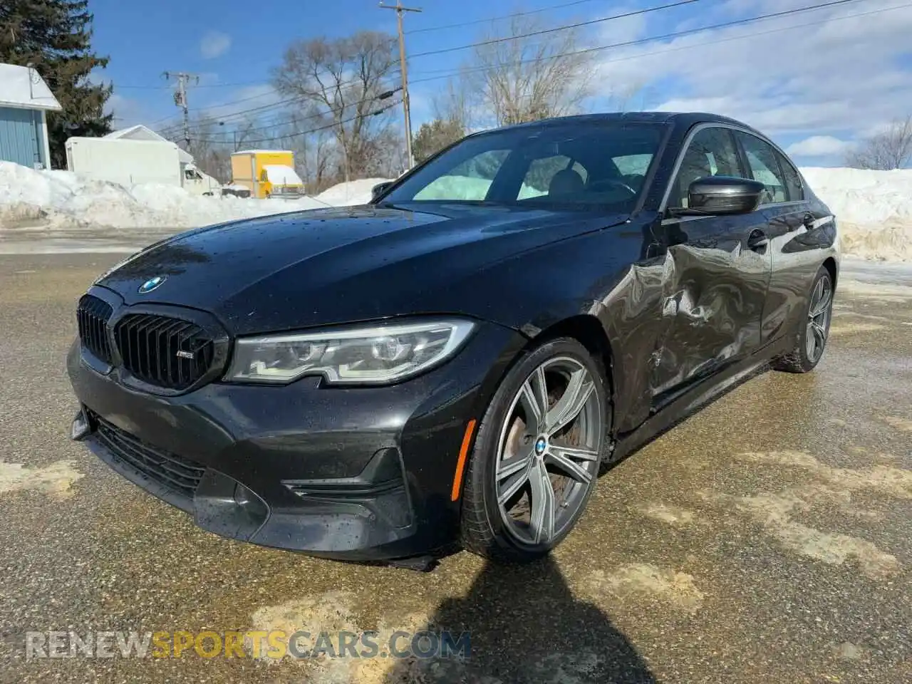 2 Photograph of a damaged car 3MW5R1J04MBB48483 BMW 3 SERIES 2021