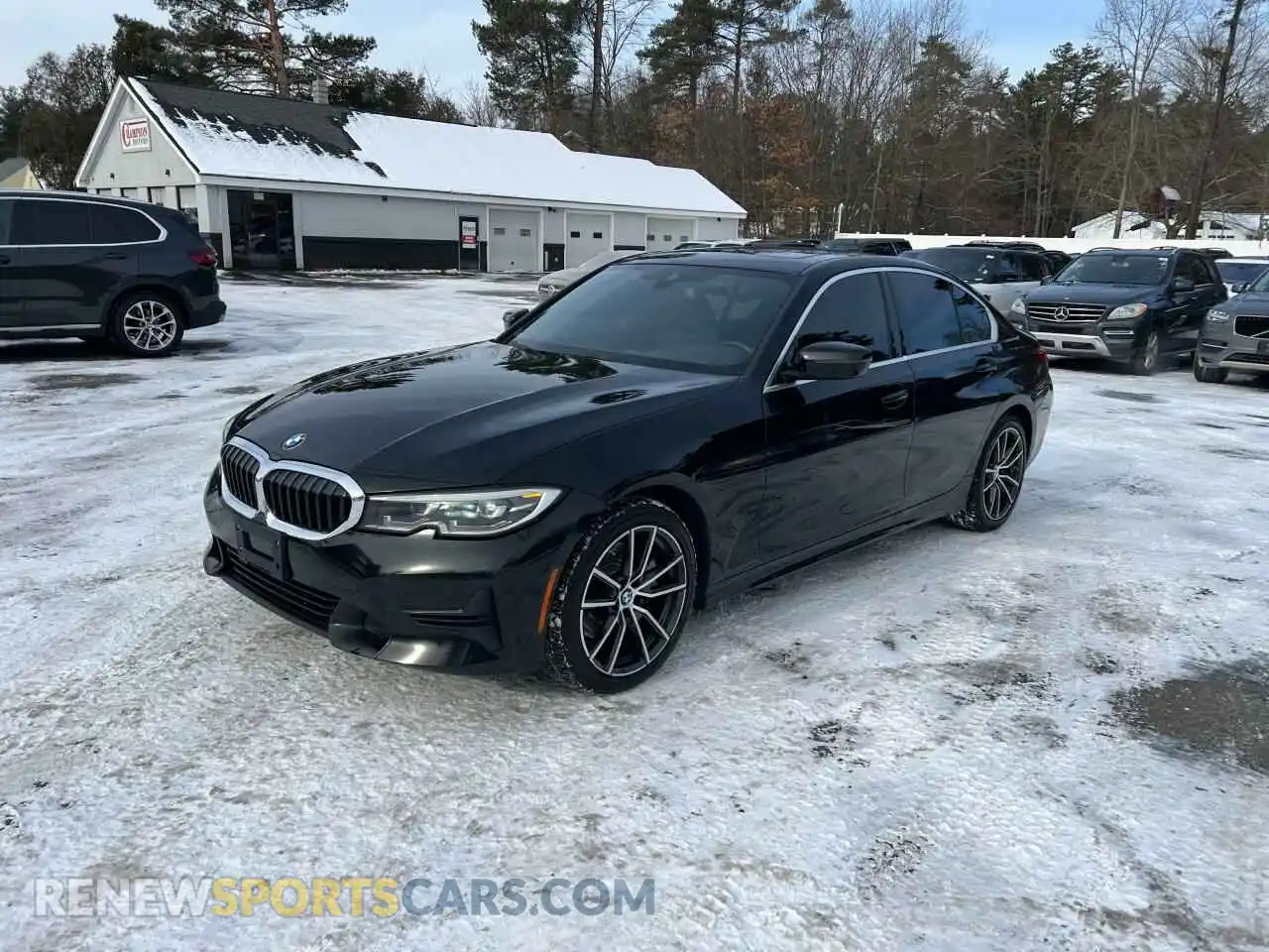 2 Photograph of a damaged car 3MW5R1J05M8B53563 BMW 3 SERIES 2021
