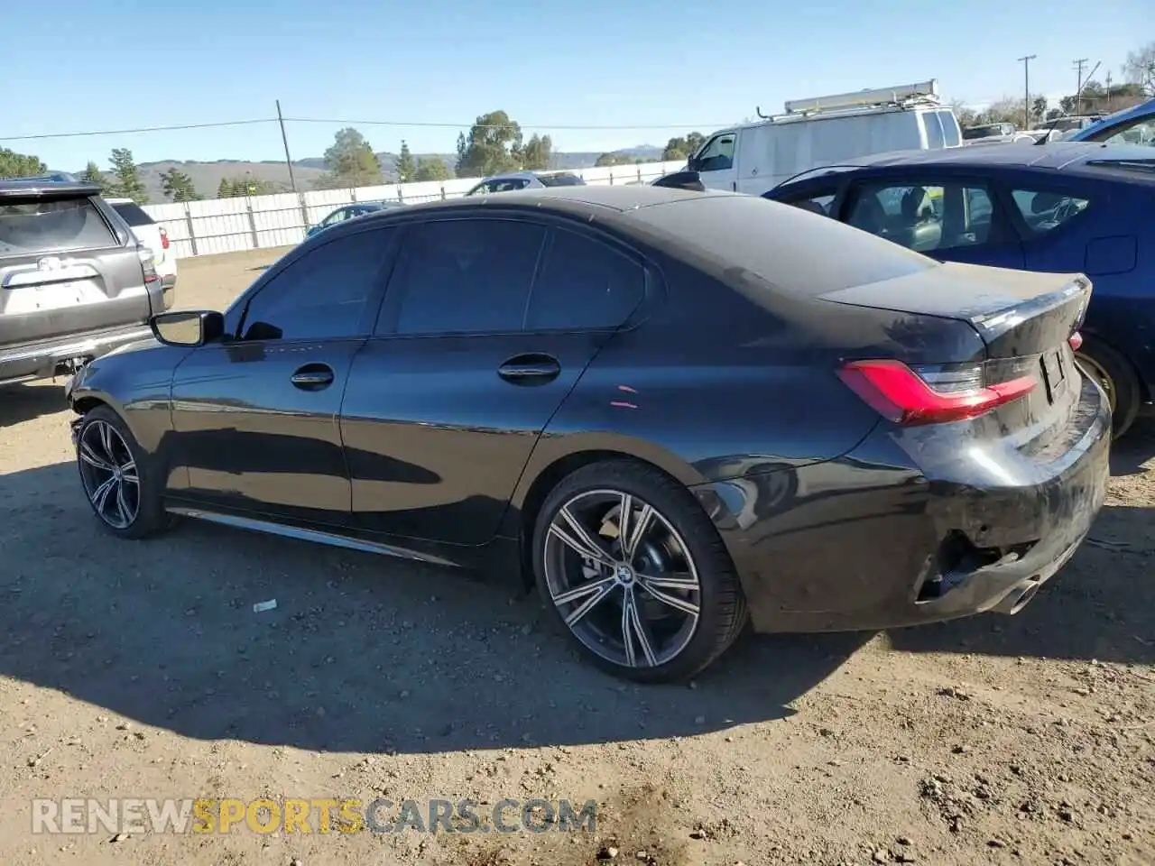 2 Photograph of a damaged car 3MW5R1J05M8C03846 BMW 3 SERIES 2021