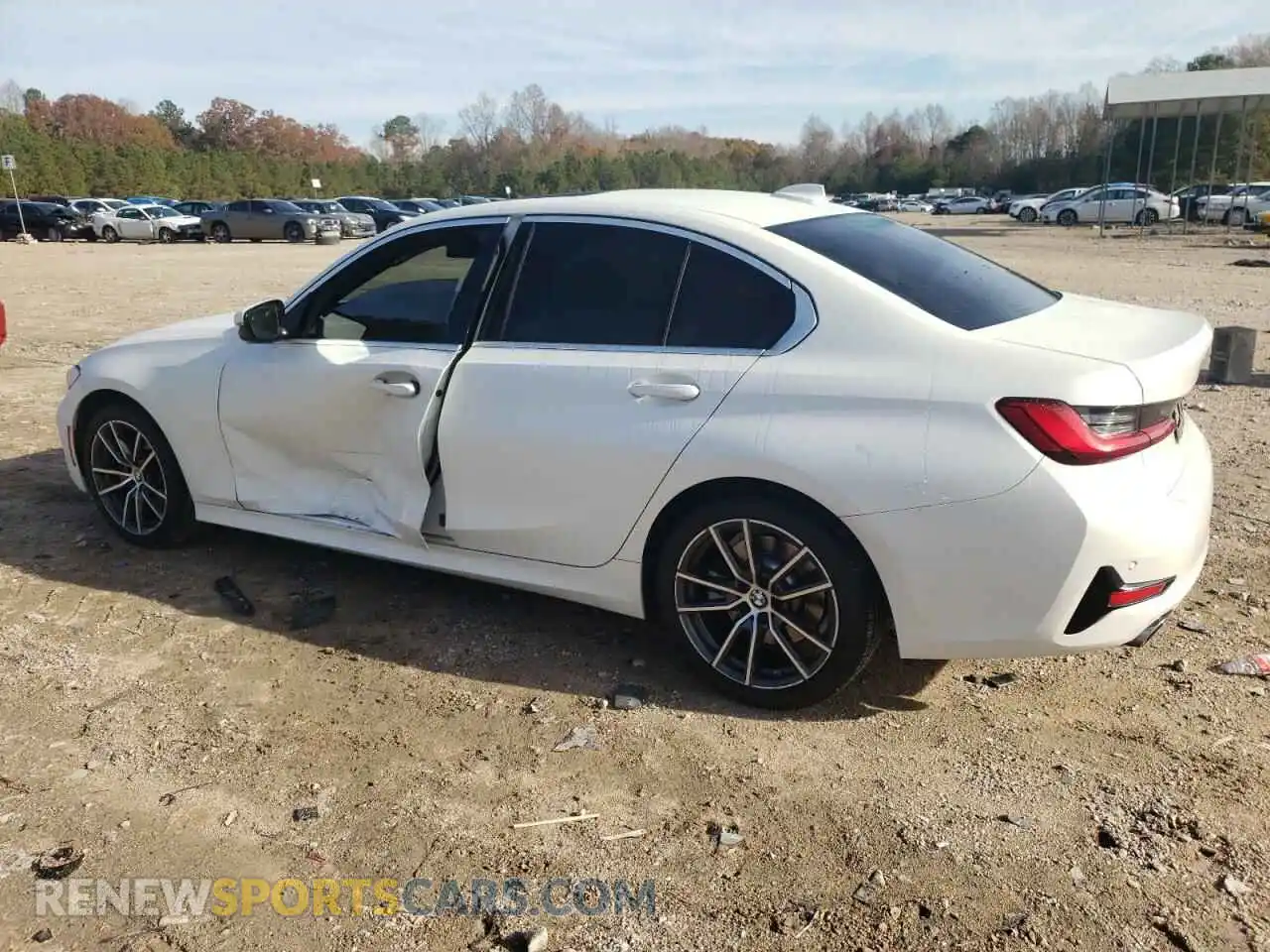2 Photograph of a damaged car 3MW5R1J05M8C08156 BMW 3 SERIES 2021