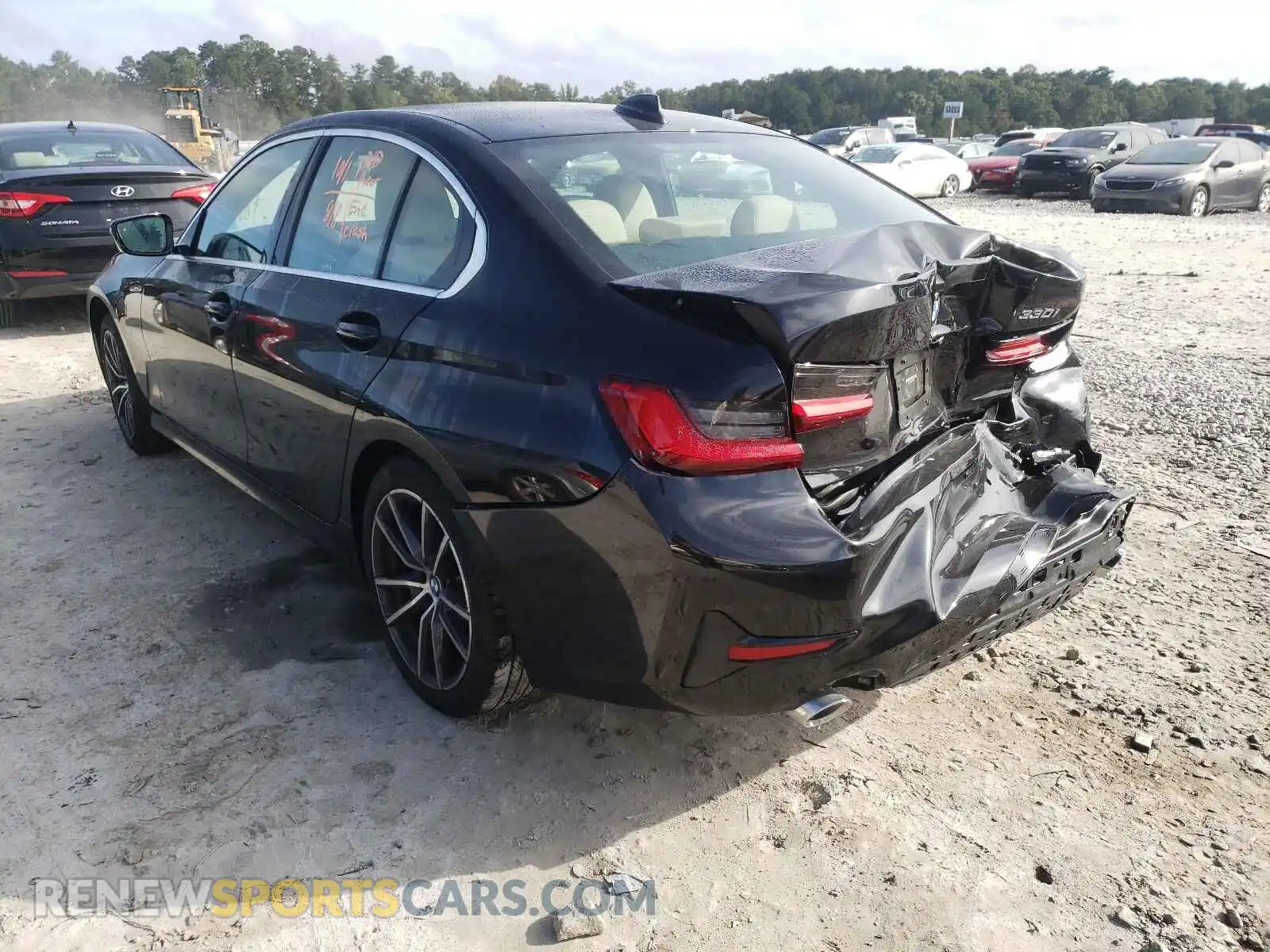 3 Photograph of a damaged car 3MW5R1J06M8C07792 BMW 3 SERIES 2021