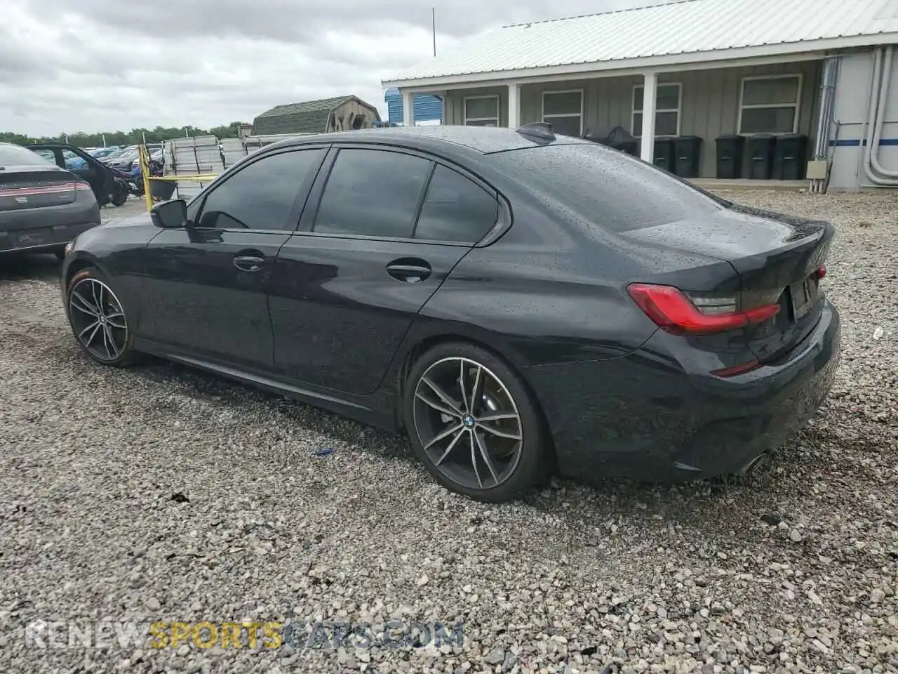 2 Photograph of a damaged car 3MW5R1J07M8B55640 BMW 3 SERIES 2021