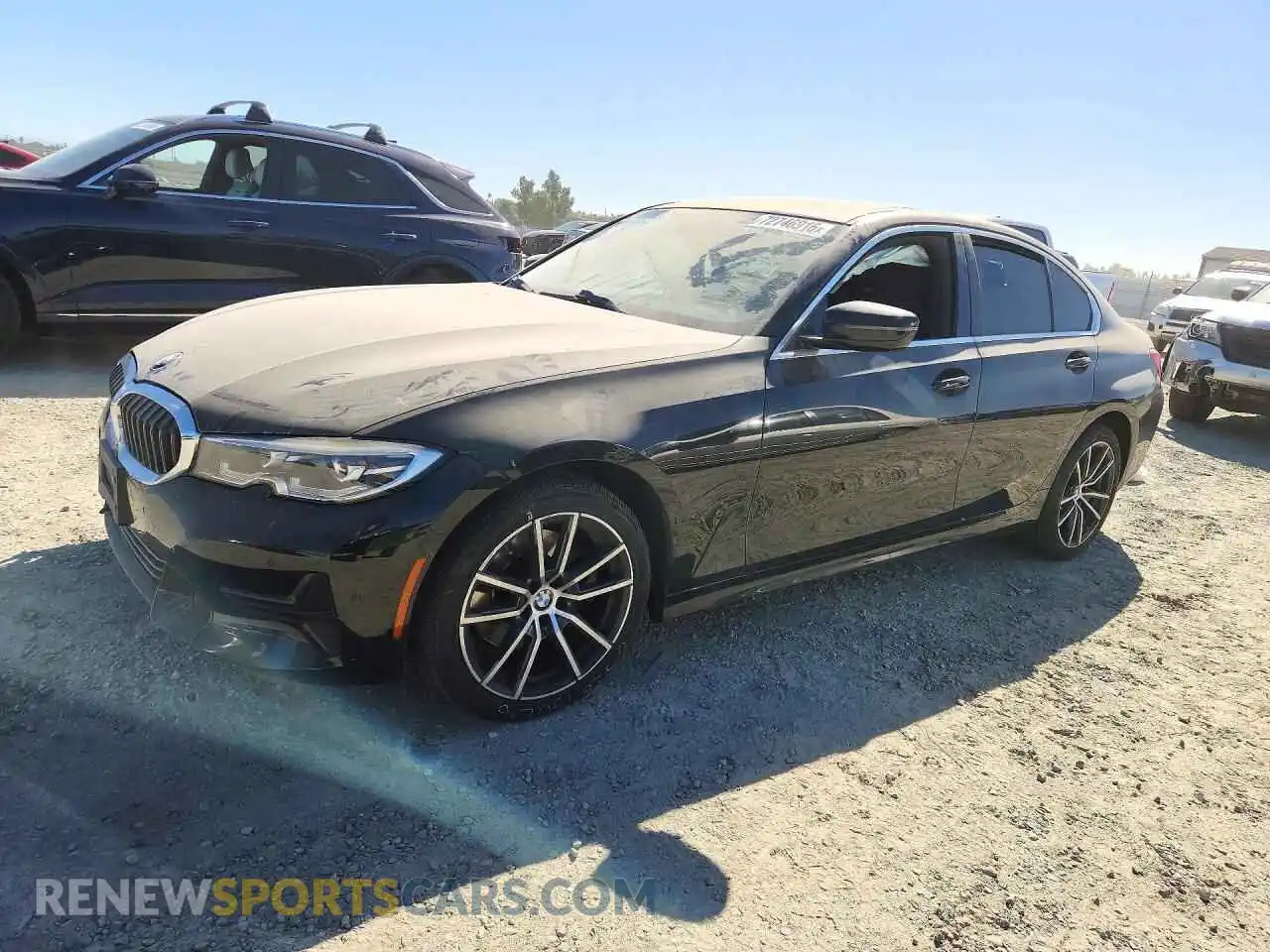 1 Photograph of a damaged car 3MW5R1J07M8B73068 BMW 3 SERIES 2021