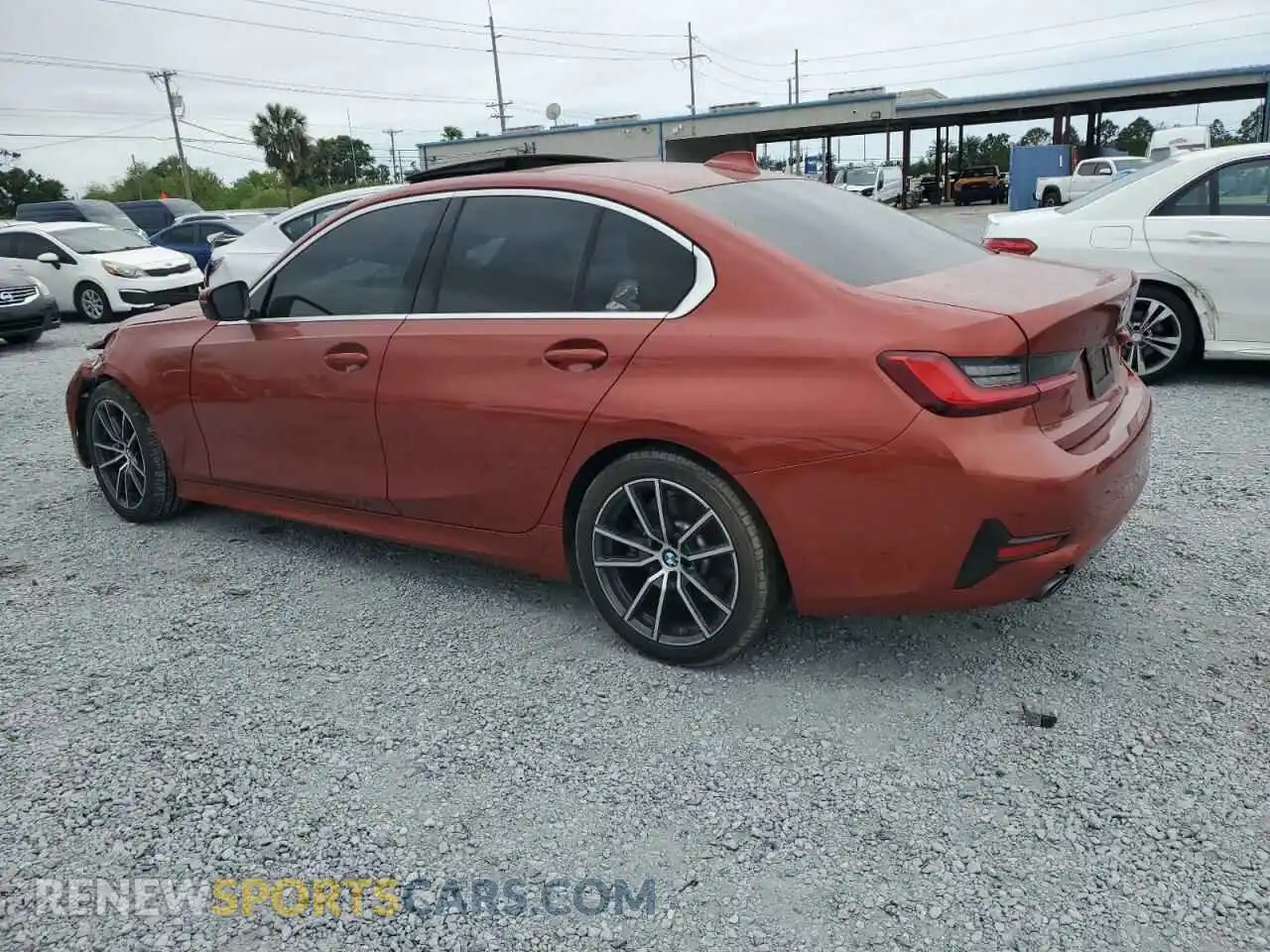 2 Photograph of a damaged car 3MW5R1J07M8C05310 BMW 3 SERIES 2021