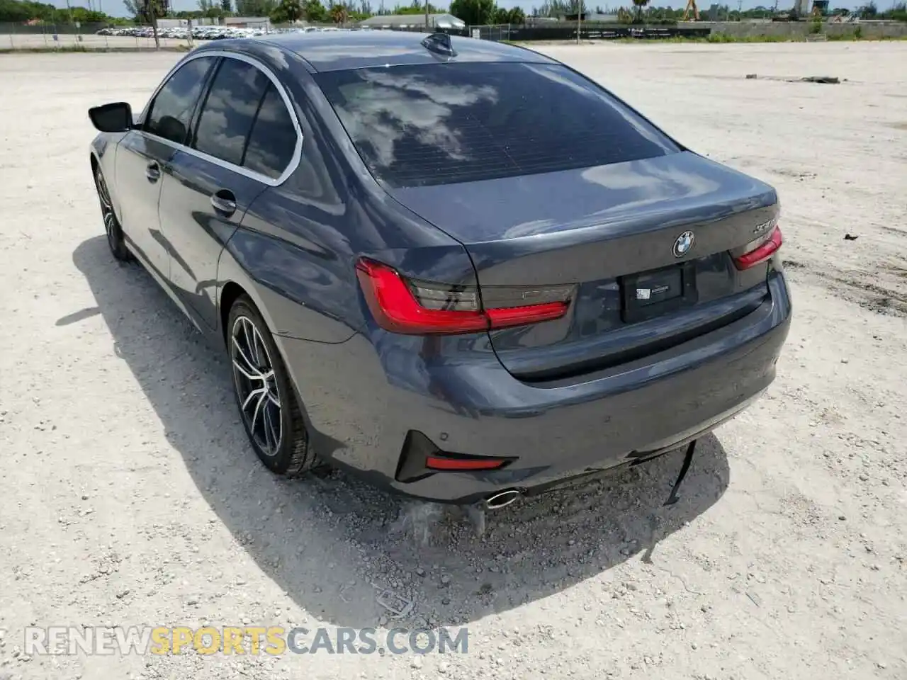 3 Photograph of a damaged car 3MW5R1J09M8B47958 BMW 3 SERIES 2021