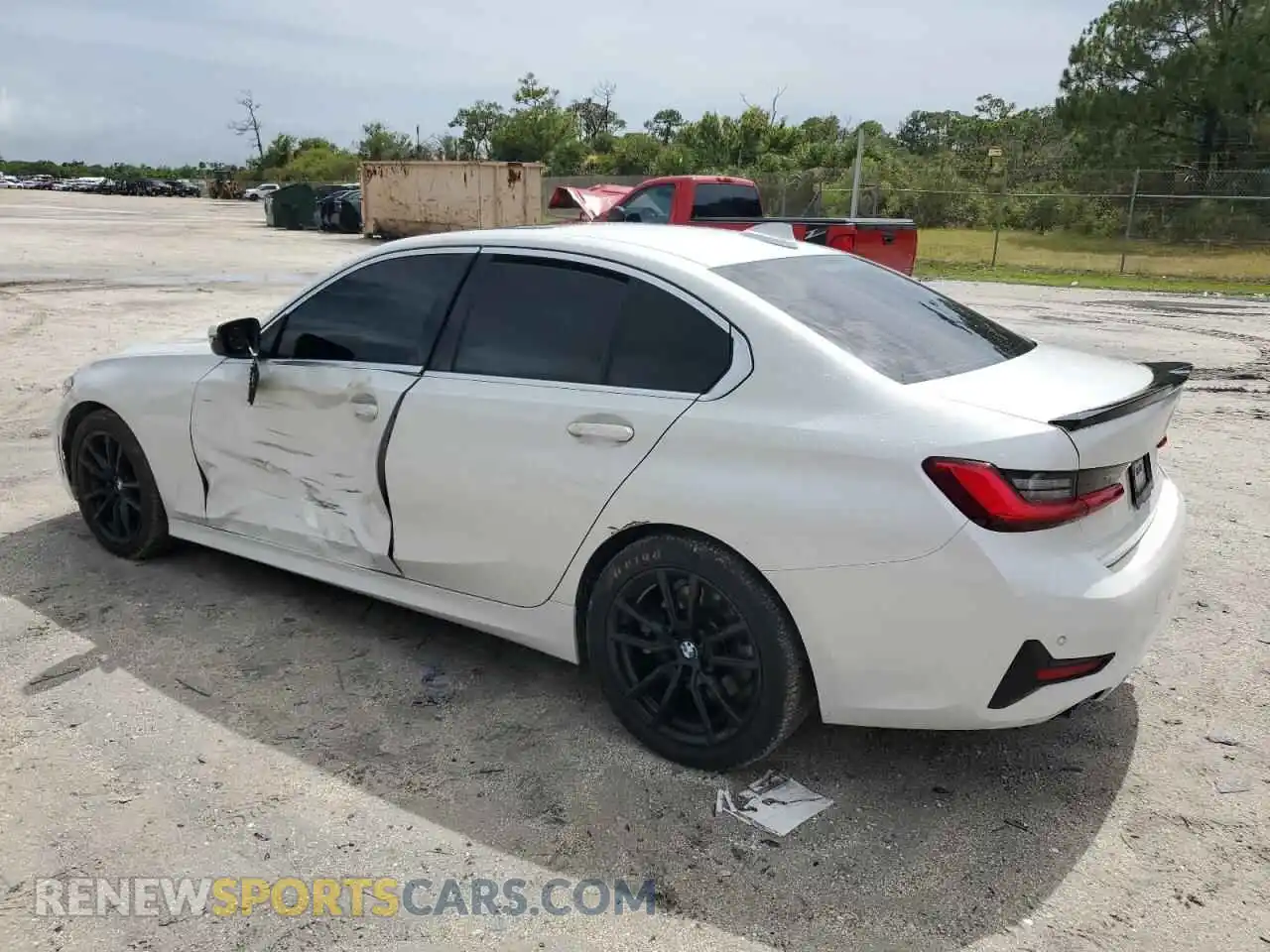2 Photograph of a damaged car 3MW5R1J09M8B48155 BMW 3 SERIES 2021