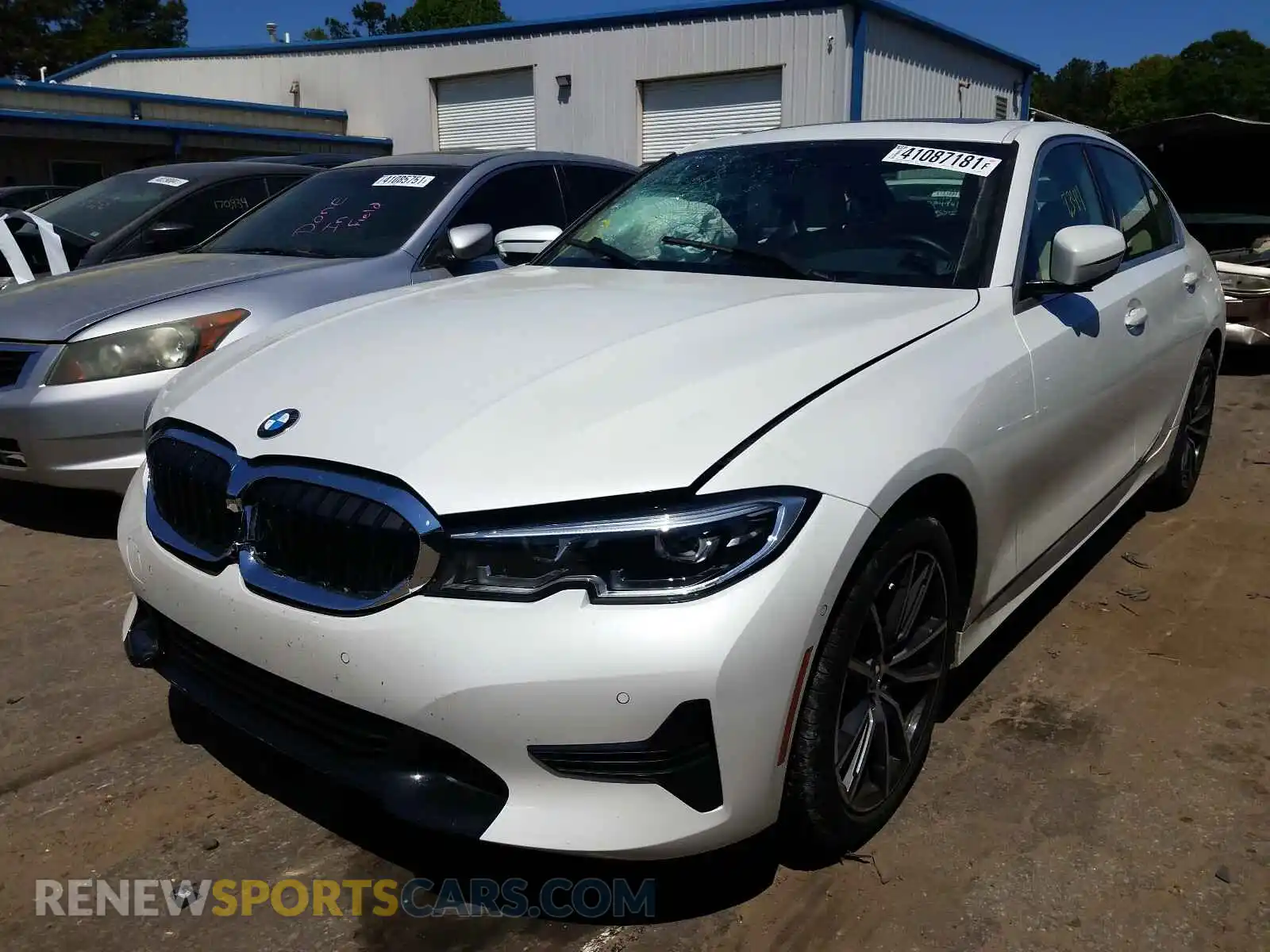 2 Photograph of a damaged car 3MW5R1J09M8B50827 BMW 3 SERIES 2021