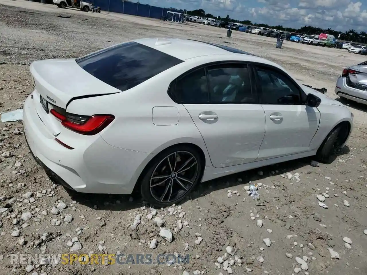 3 Photograph of a damaged car 3MW5R1J09M8B96562 BMW 3 SERIES 2021