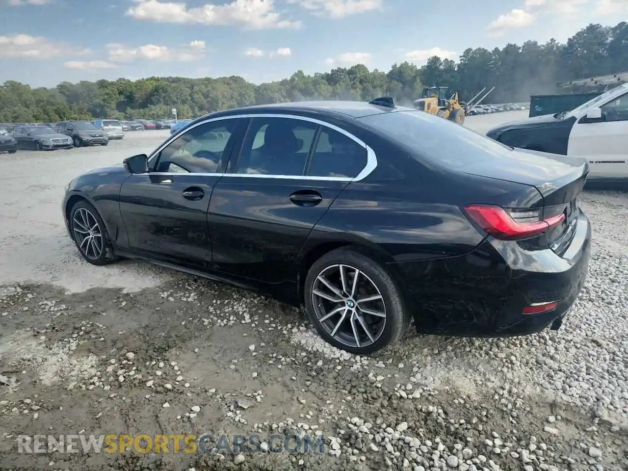 2 fotografías del automóvil dañado 3MW5R1J0XM8B51761 BMW 3 SERIES 2021