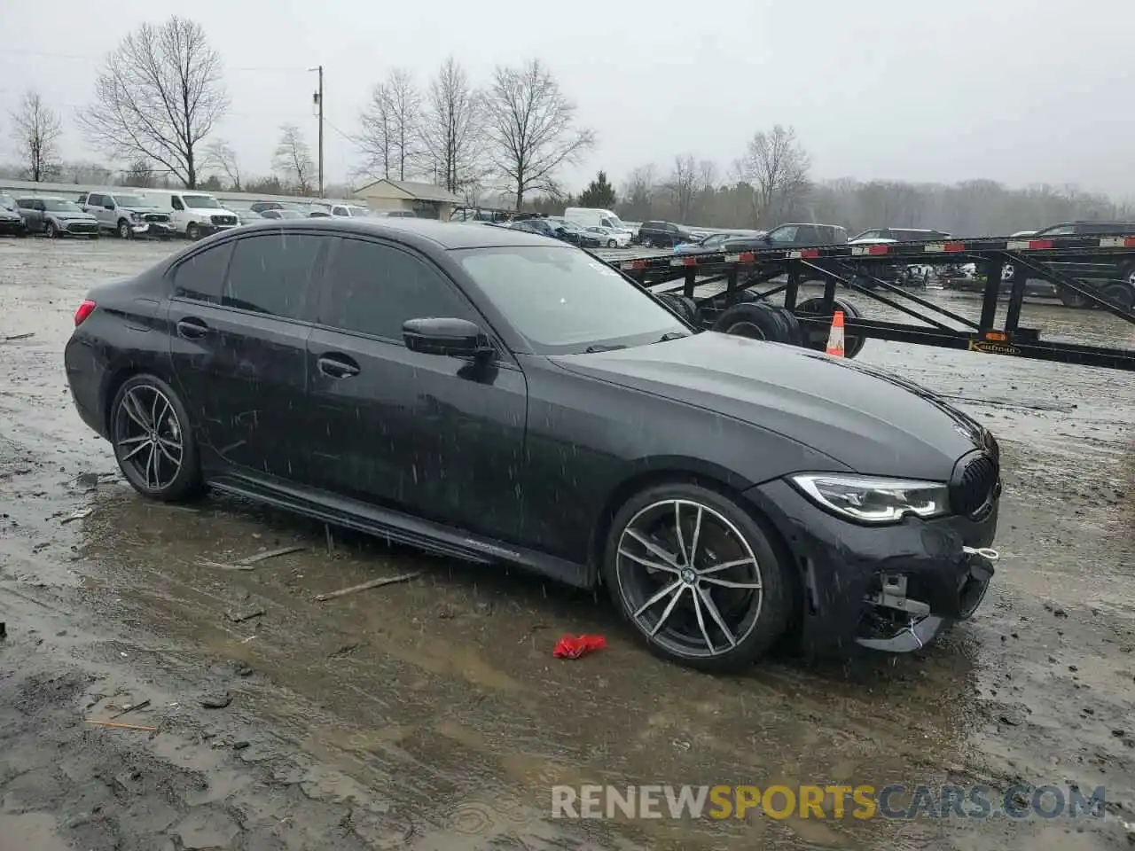 4 Photograph of a damaged car 3MW5R1J0XM8B55860 BMW 3 SERIES 2021