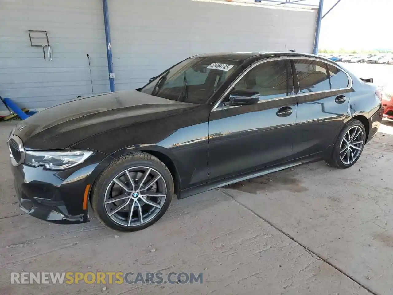 1 fotografías del automóvil dañado 3MW5R1J0XM8B77048 BMW 3 SERIES 2021