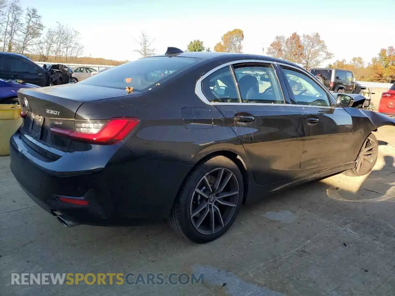 3 Photograph of a damaged car 3MW5R7J00M8B65722 BMW 3 SERIES 2021