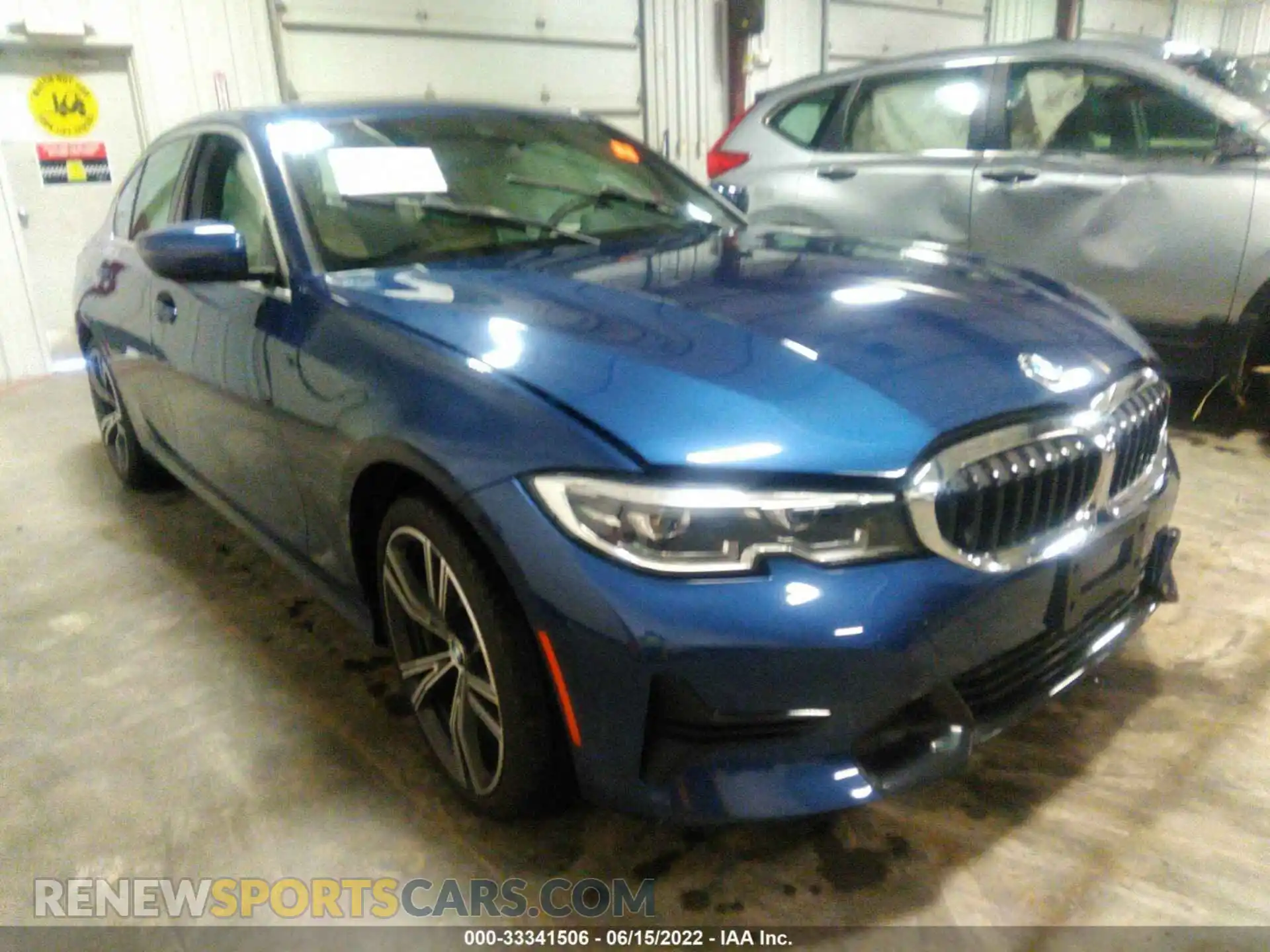 1 Photograph of a damaged car 3MW5R7J00M8B72041 BMW 3 SERIES 2021