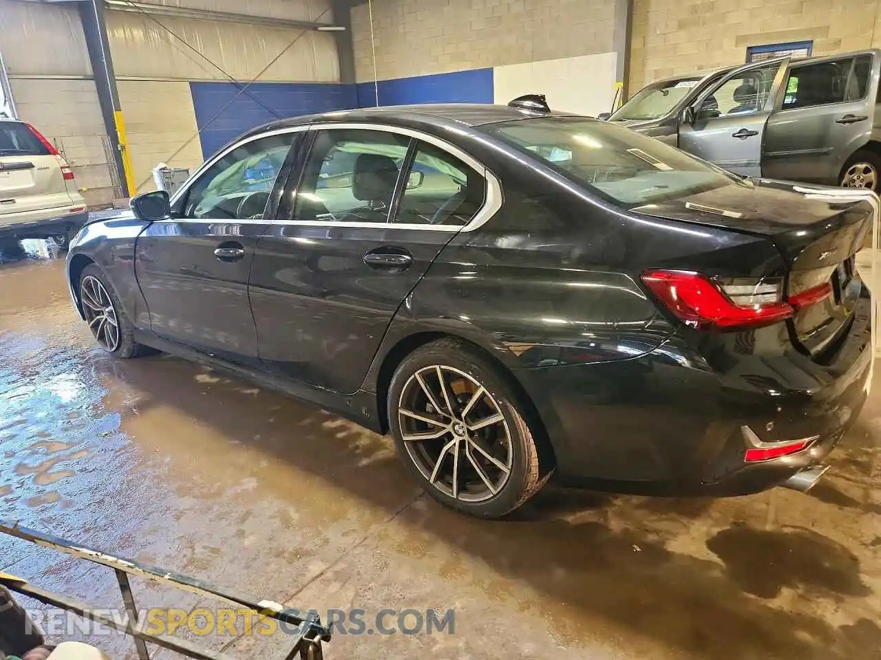 2 Фотография поврежденного автомобиля 3MW5R7J00M8C06513 BMW 3 SERIES 2021