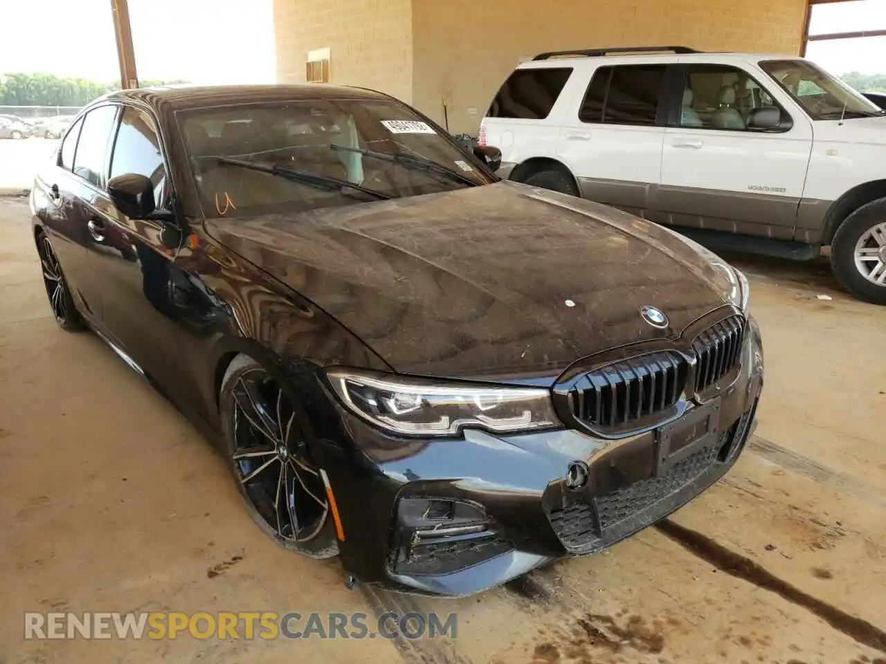 1 Photograph of a damaged car 3MW5R7J01M8B69391 BMW 3 SERIES 2021