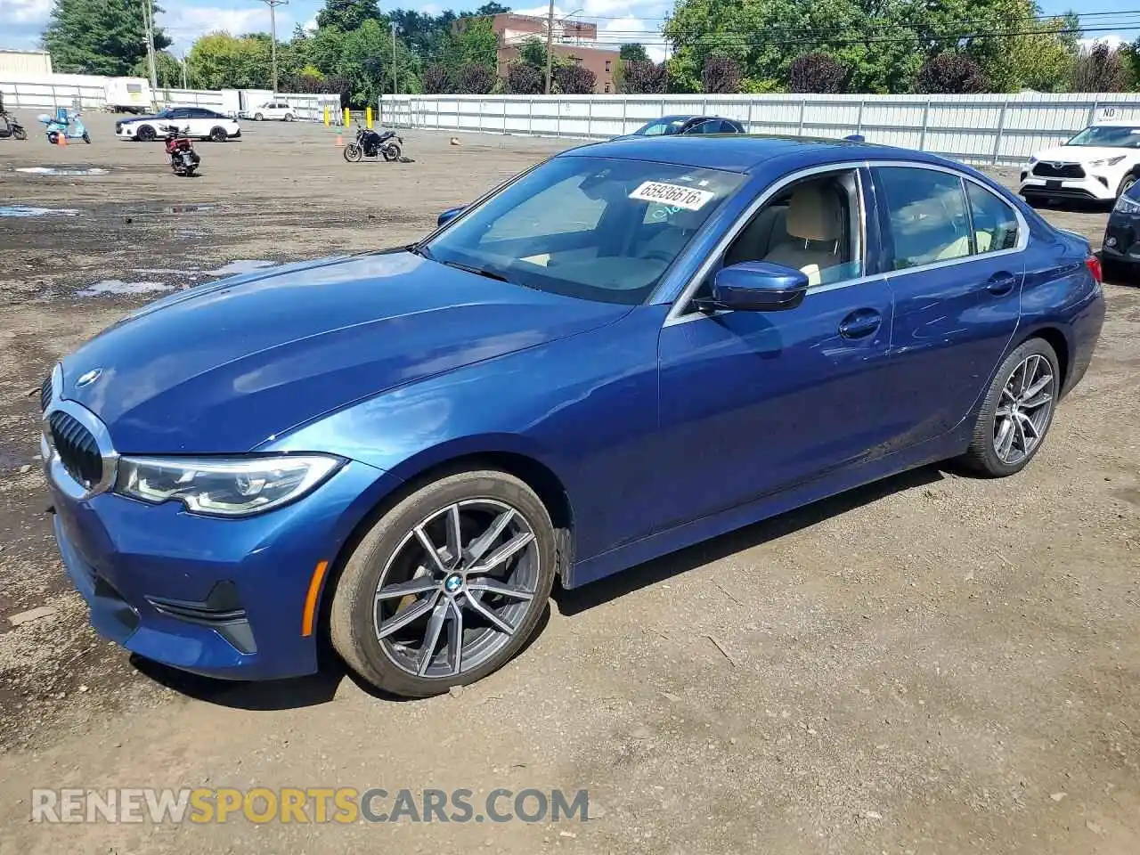 1 Photograph of a damaged car 3MW5R7J01M8B88281 BMW 3 SERIES 2021