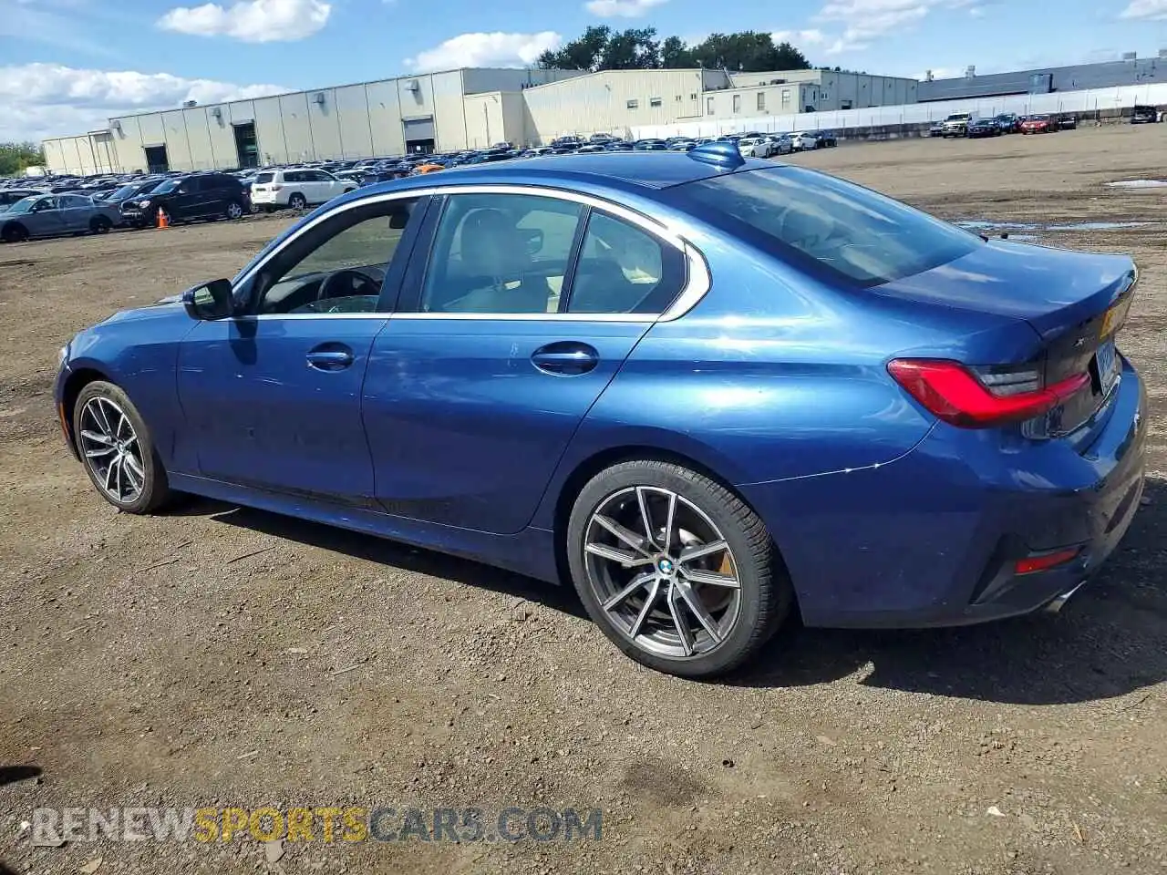 2 Photograph of a damaged car 3MW5R7J01M8B88281 BMW 3 SERIES 2021