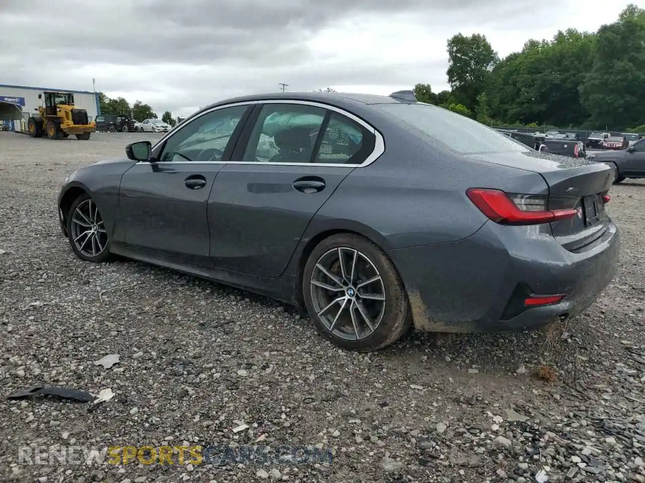 2 Photograph of a damaged car 3MW5R7J01M8B91830 BMW 3 SERIES 2021