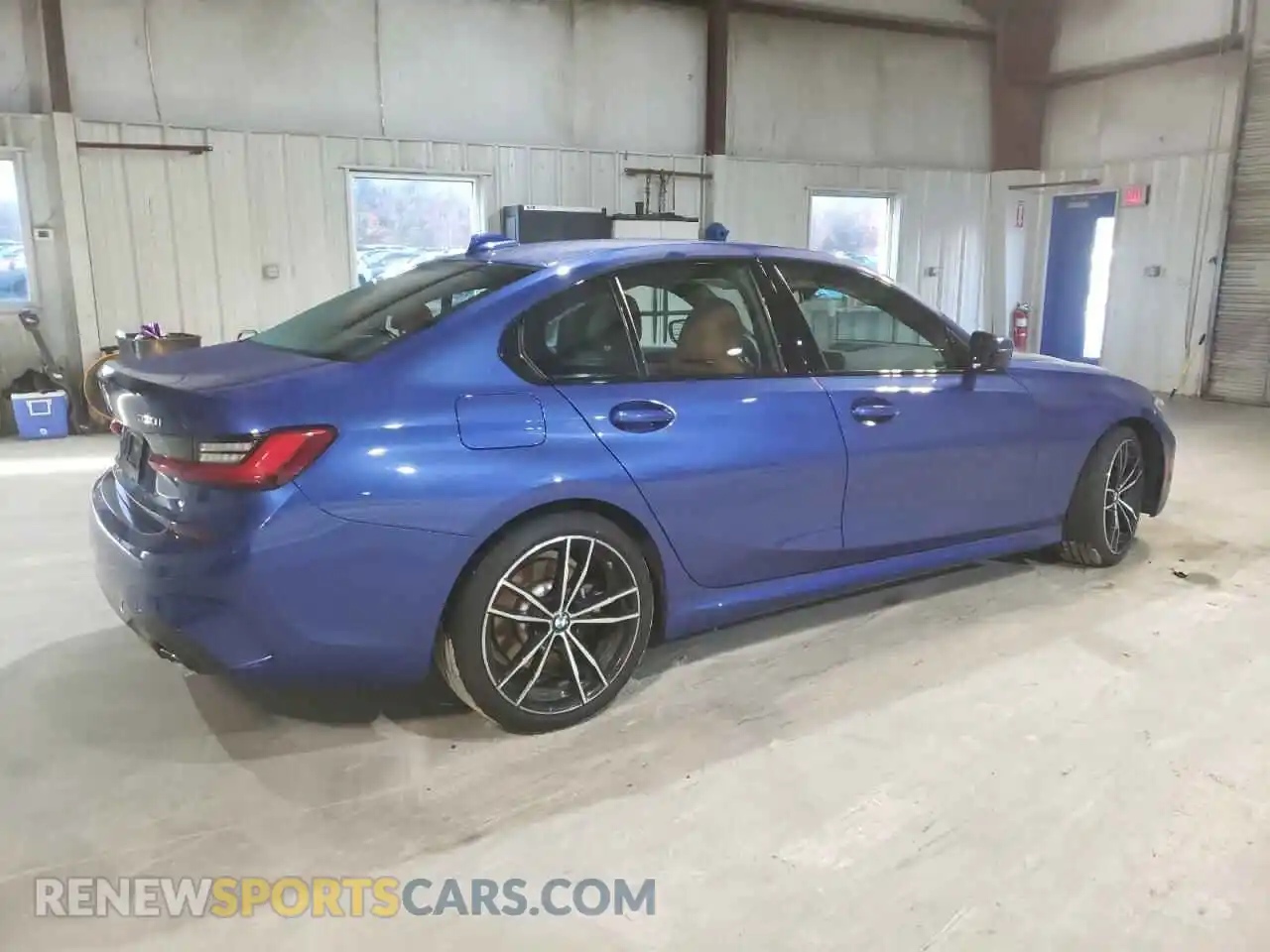 3 Photograph of a damaged car 3MW5R7J01M8B94016 BMW 3 SERIES 2021