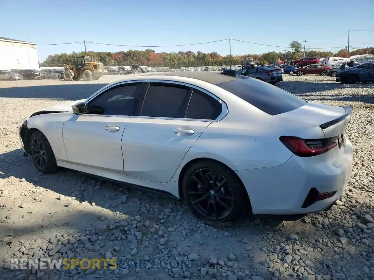 2 Photograph of a damaged car 3MW5R7J01M8B97501 BMW 3 SERIES 2021