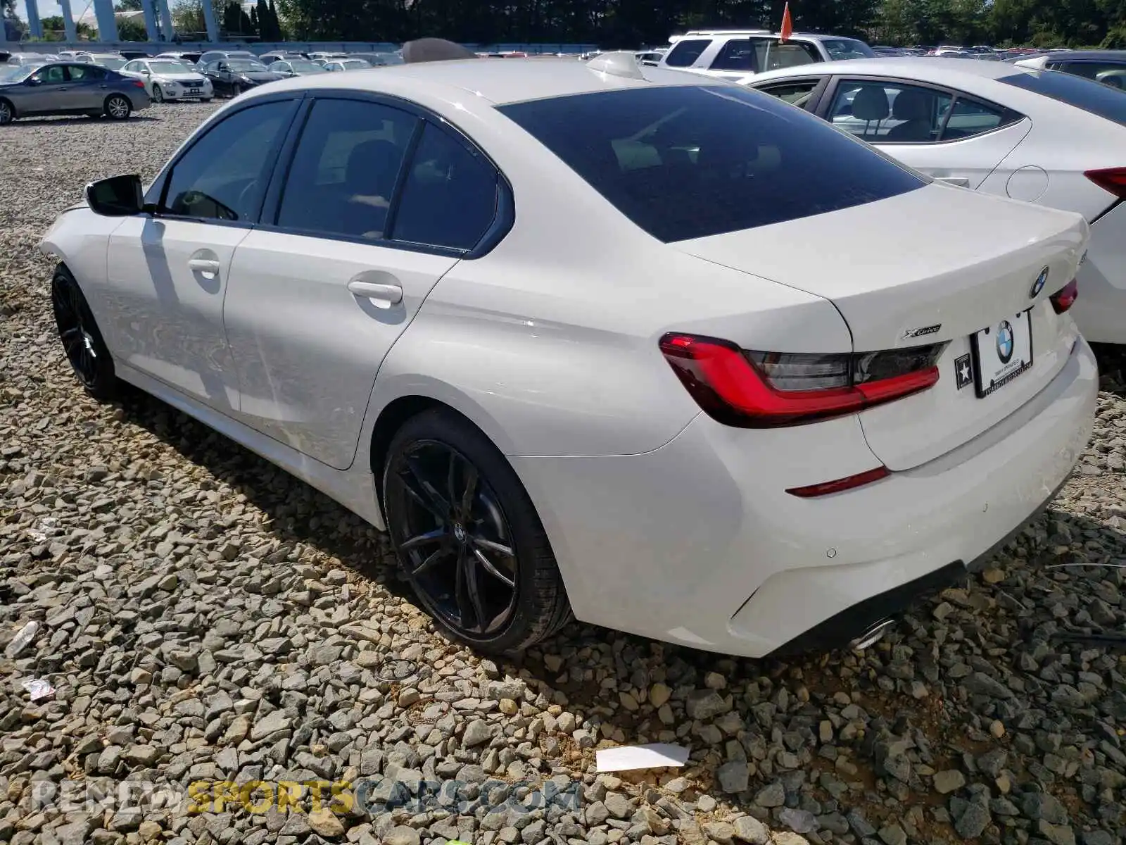 3 Photograph of a damaged car 3MW5R7J01M8C11414 BMW 3 SERIES 2021