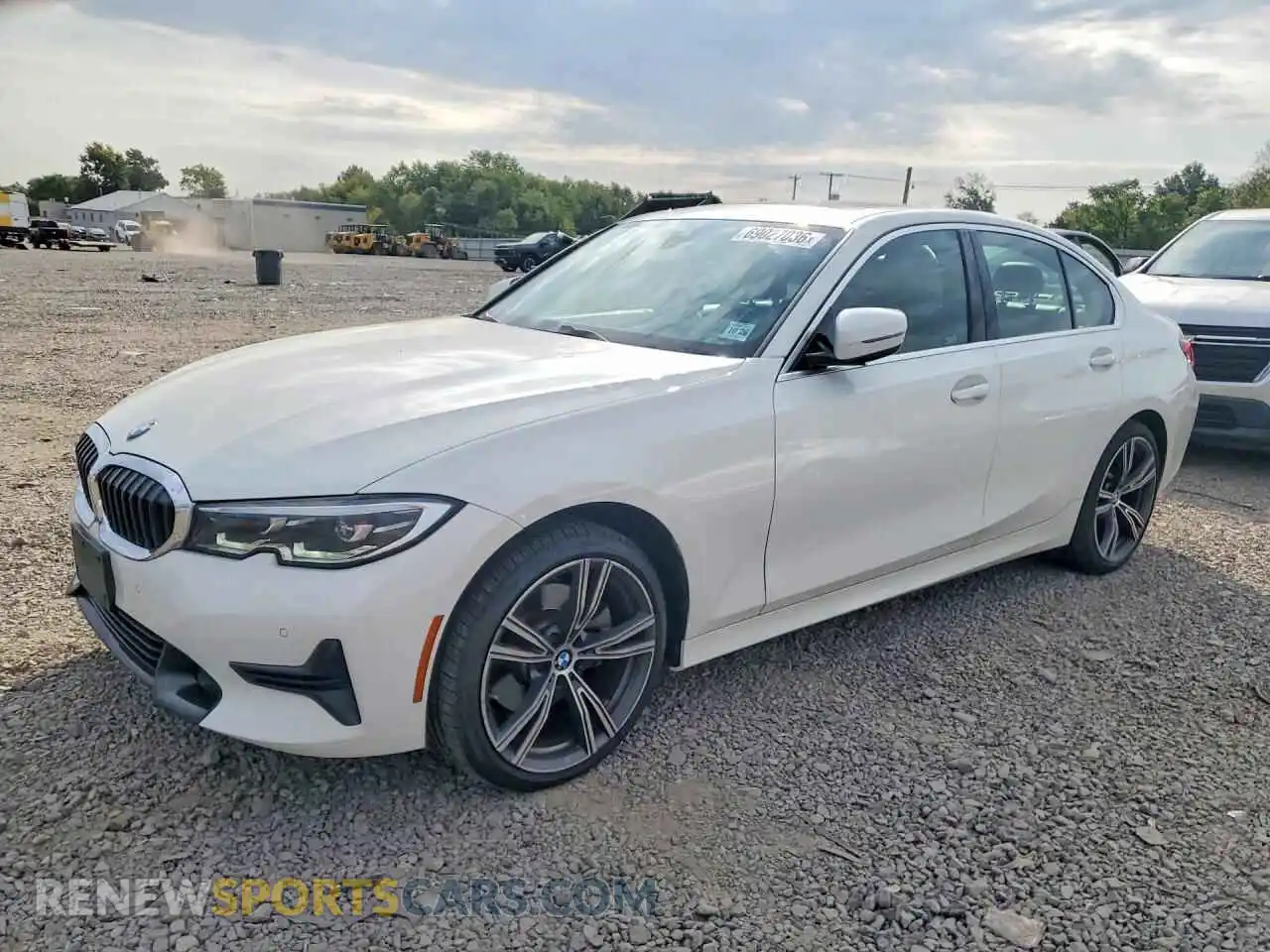 1 fotografías del automóvil dañado 3MW5R7J02M8B92811 BMW 3 SERIES 2021