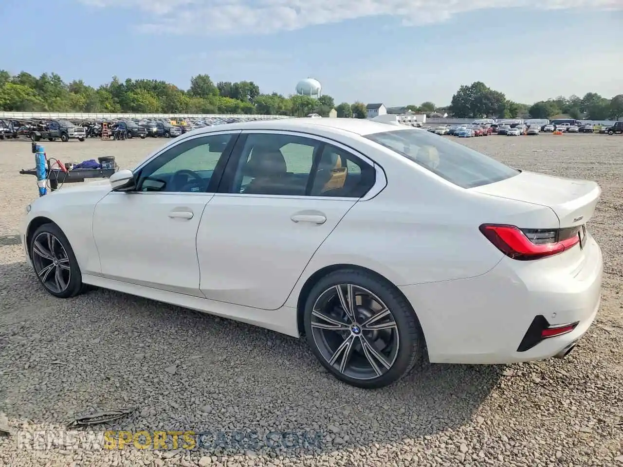 2 fotografías del automóvil dañado 3MW5R7J02M8B92811 BMW 3 SERIES 2021