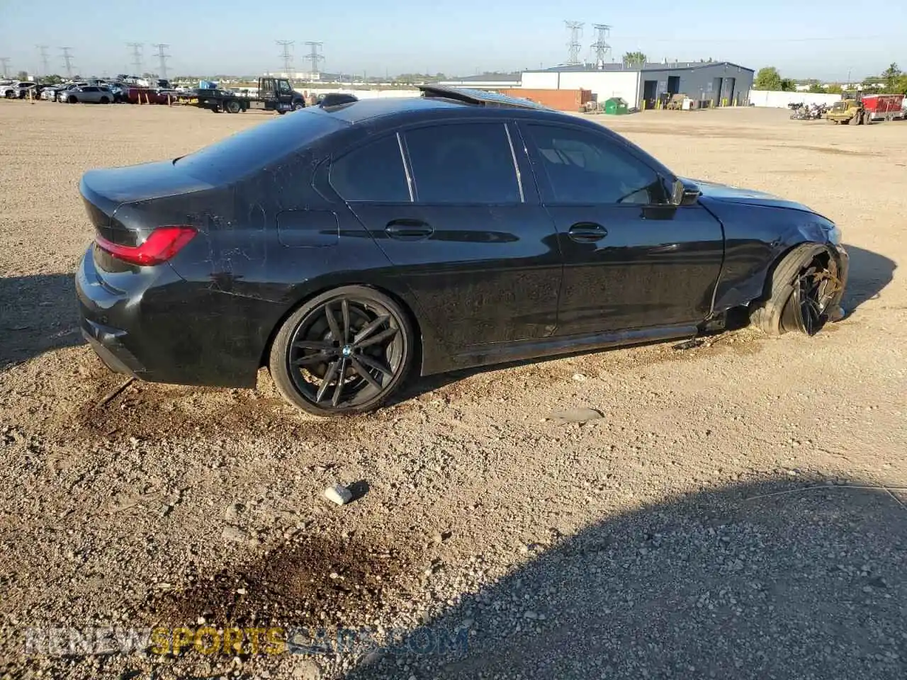3 Photograph of a damaged car 3MW5R7J02M8C03676 BMW 3 SERIES 2021