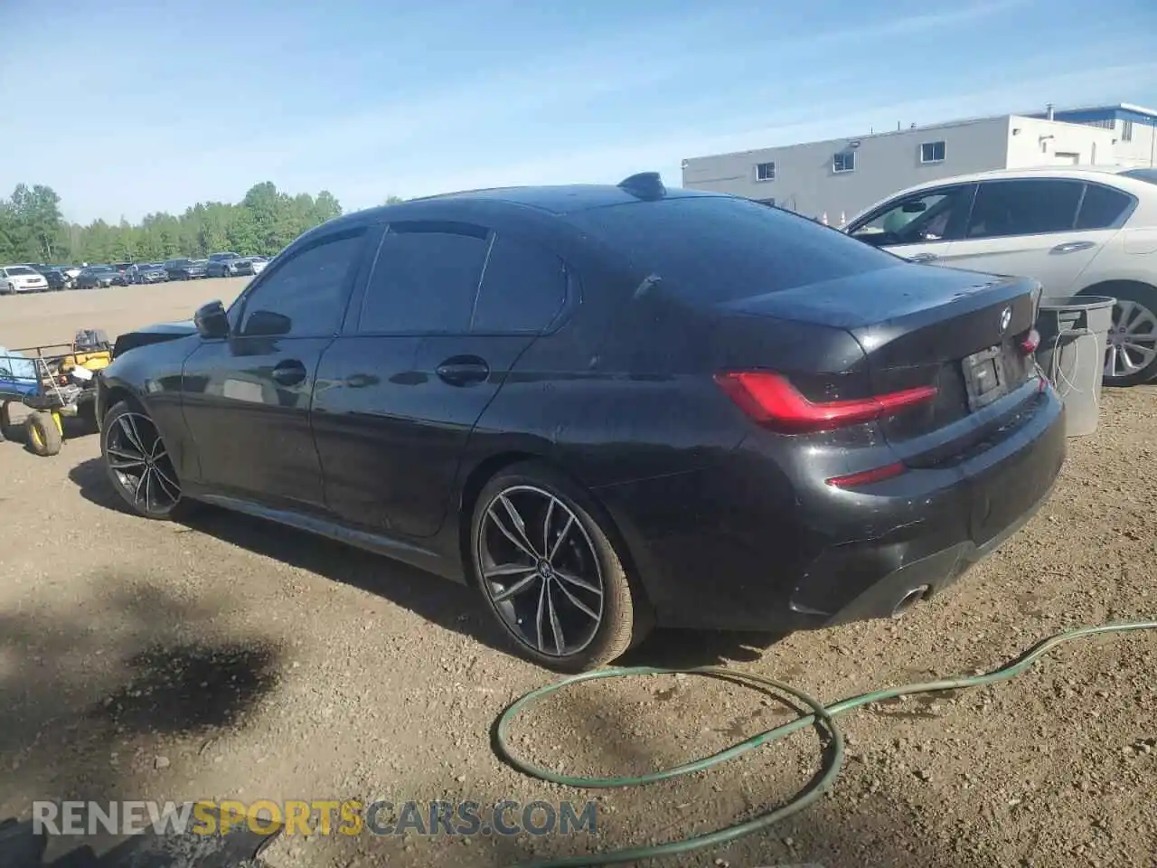 2 Photograph of a damaged car 3MW5R7J03M8B56903 BMW 3 SERIES 2021