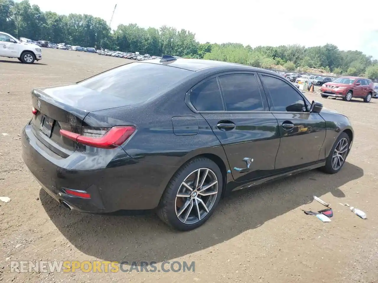 3 Photograph of a damaged car 3MW5R7J03M8B57064 BMW 3 SERIES 2021