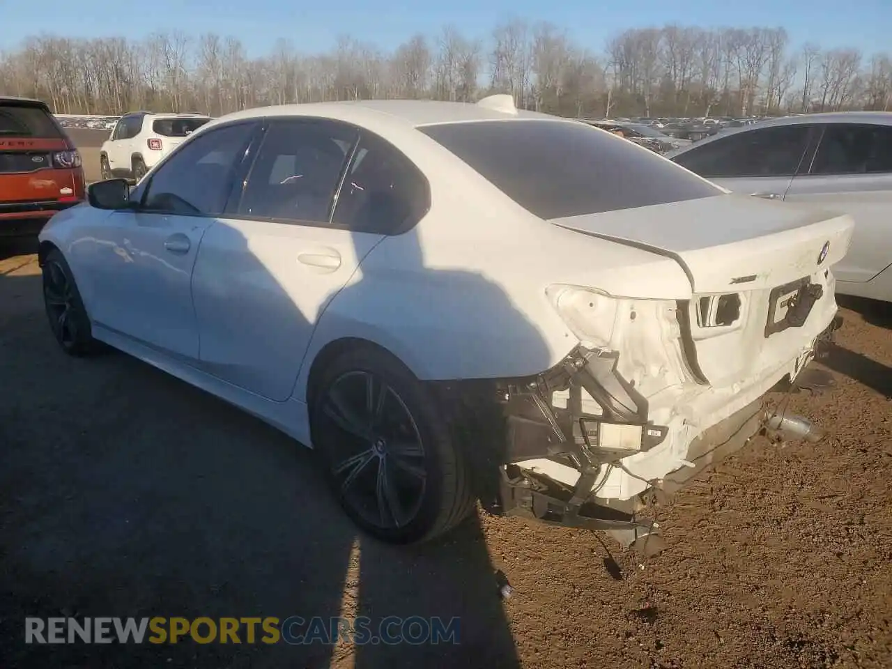 2 Photograph of a damaged car 3MW5R7J03M8B57520 BMW 3 SERIES 2021