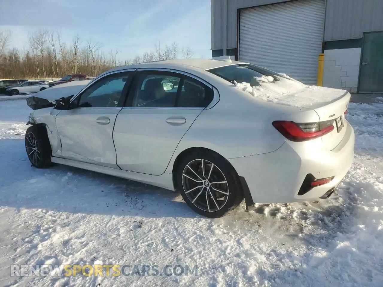 2 Photograph of a damaged car 3MW5R7J03M8B87875 BMW 3 SERIES 2021