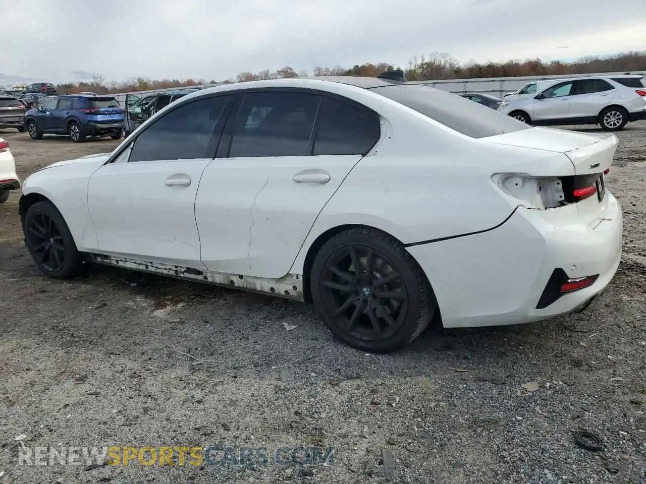 2 Photograph of a damaged car 3MW5R7J03M8B95197 BMW 3 SERIES 2021