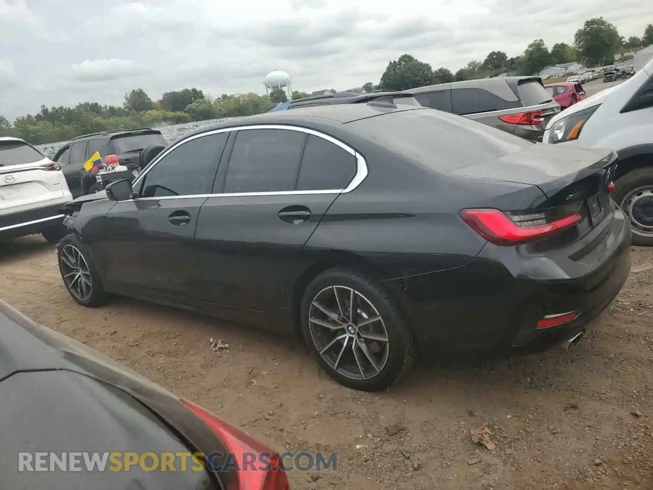 2 Photograph of a damaged car 3MW5R7J04M8B58126 BMW 3 SERIES 2021