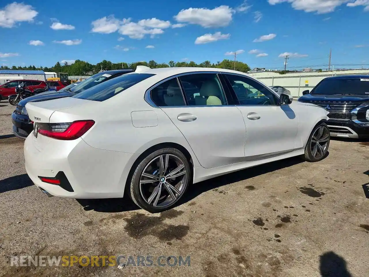 3 Фотография поврежденного автомобиля 3MW5R7J04M8B63374 BMW 3 SERIES 2021