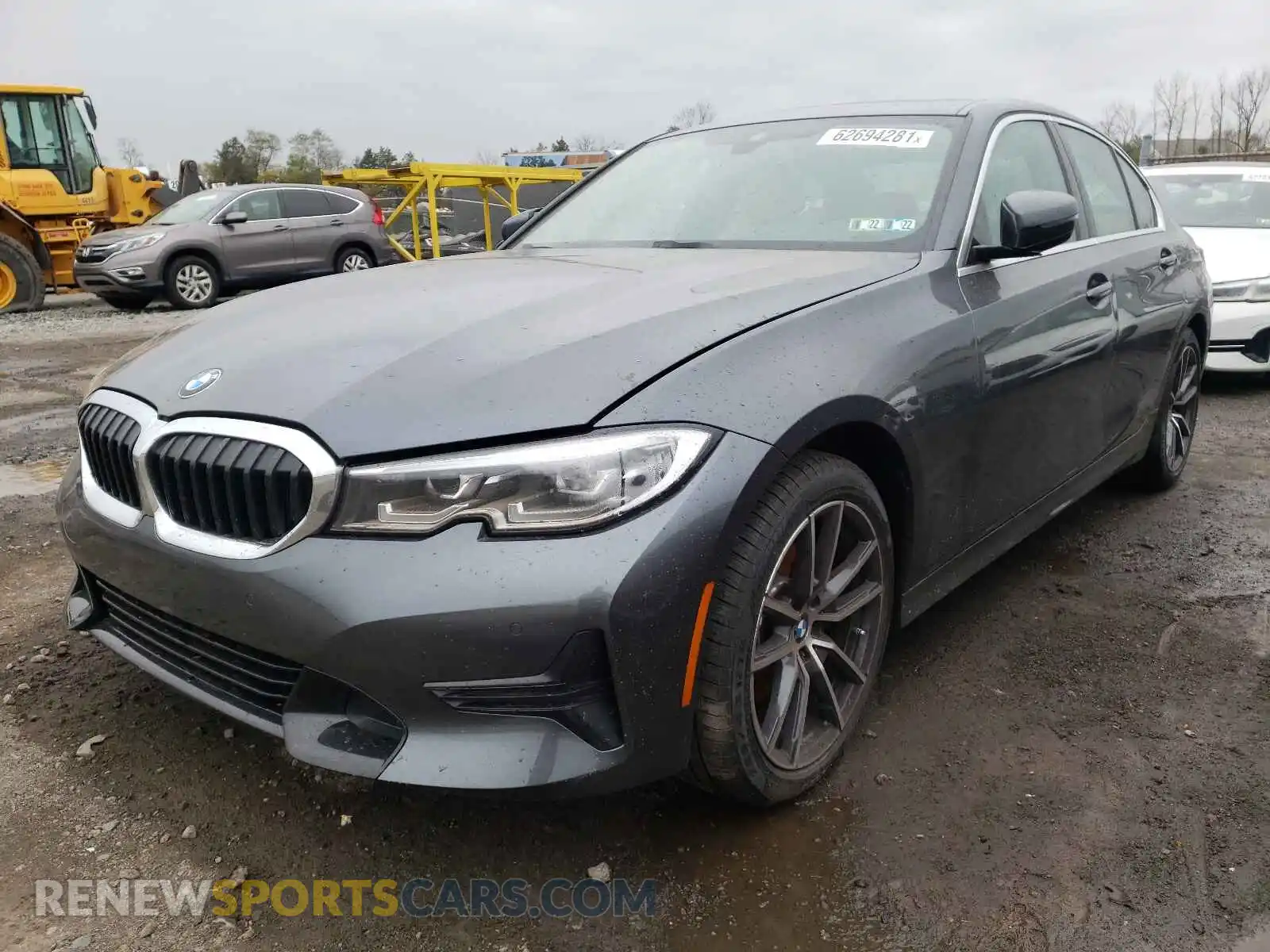 2 Photograph of a damaged car 3MW5R7J04M8C14694 BMW 3 SERIES 2021