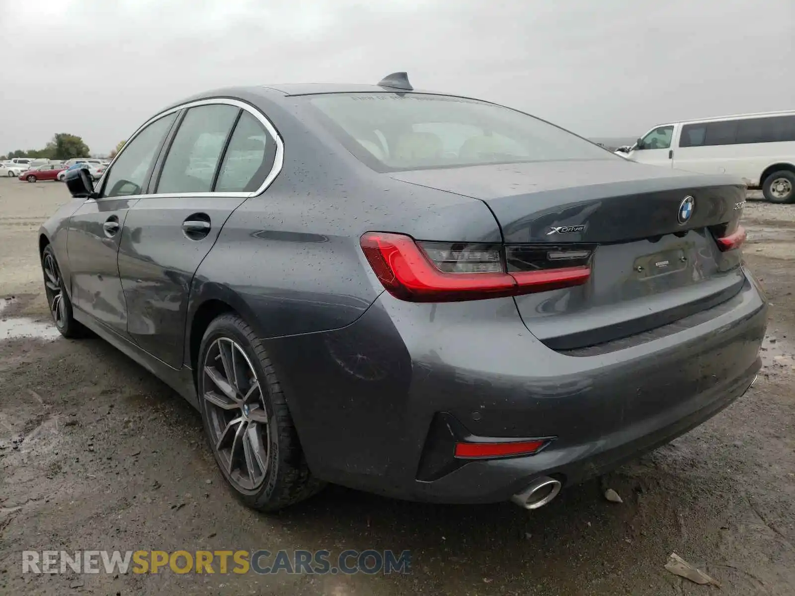 3 Photograph of a damaged car 3MW5R7J04M8C14694 BMW 3 SERIES 2021