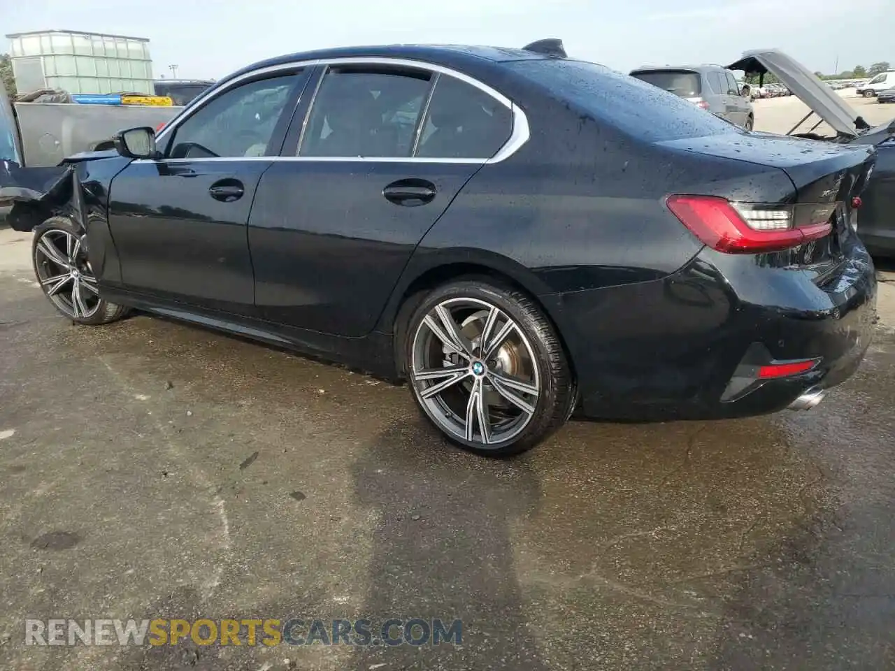 2 Photograph of a damaged car 3MW5R7J05M8B84055 BMW 3 SERIES 2021