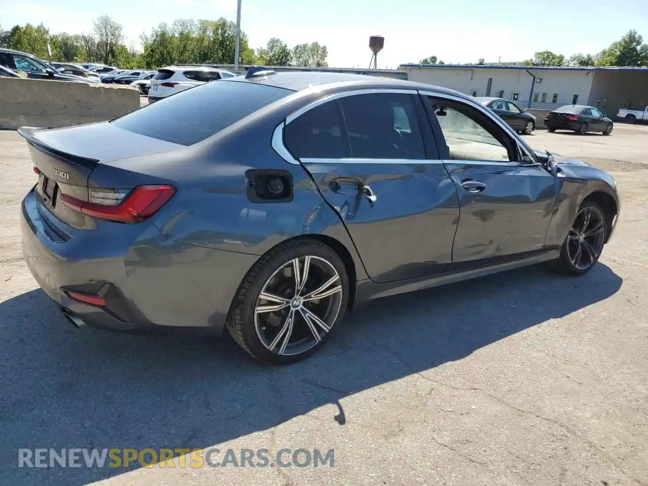 3 fotografías del automóvil dañado 3MW5R7J05M8C04188 BMW 3 SERIES 2021