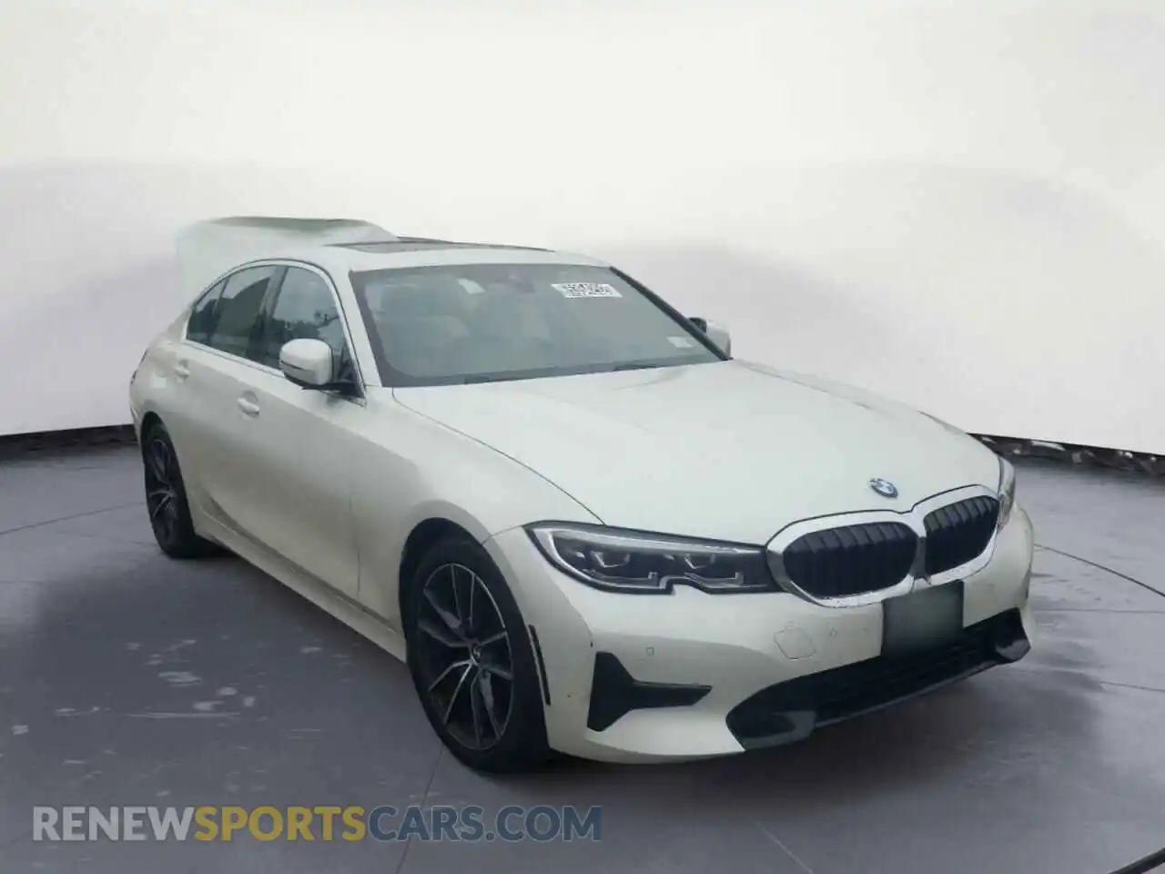 1 Photograph of a damaged car 3MW5R7J06M8C11554 BMW 3 SERIES 2021
