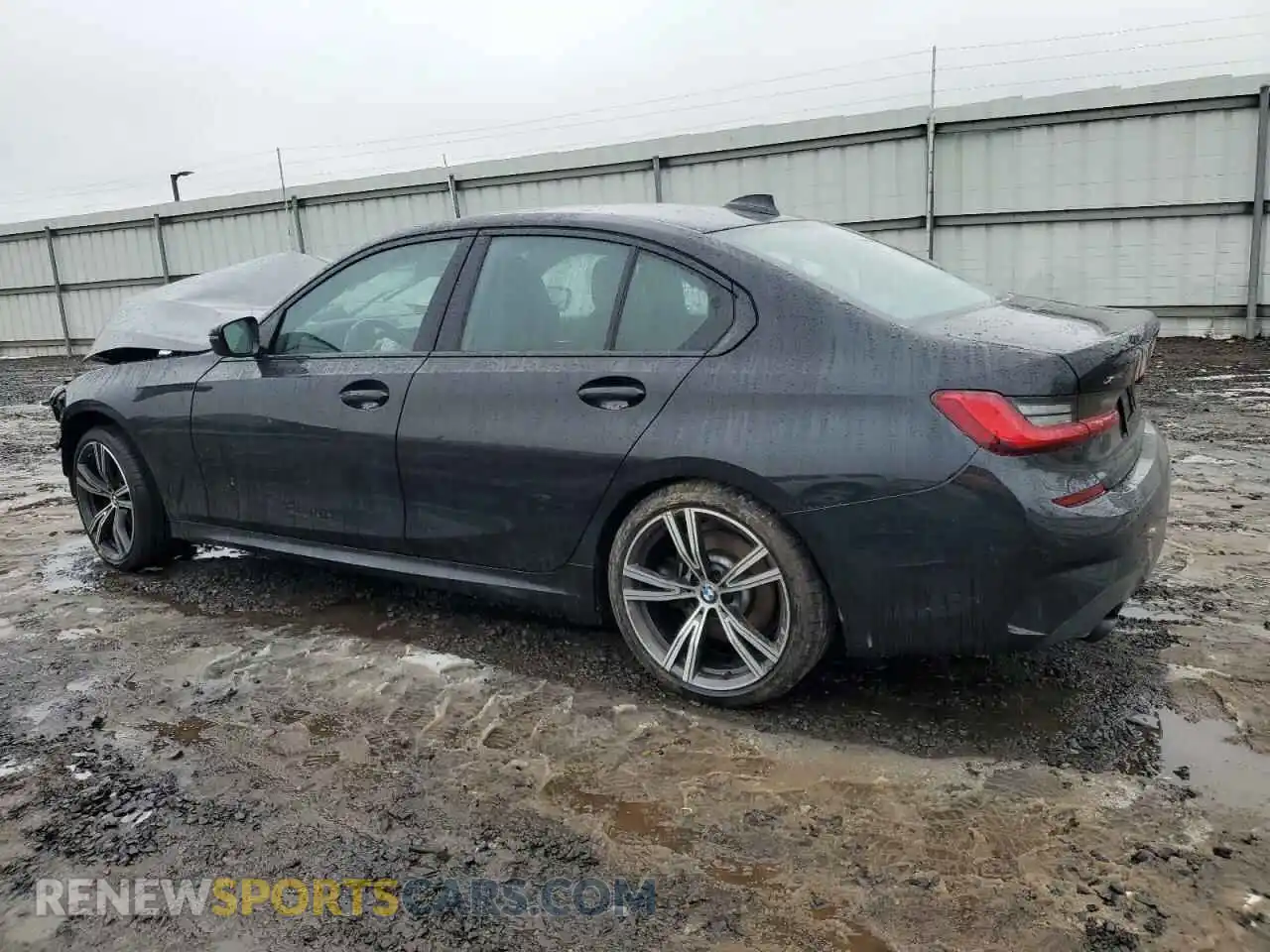 2 Photograph of a damaged car 3MW5R7J06M8C14406 BMW 3 SERIES 2021