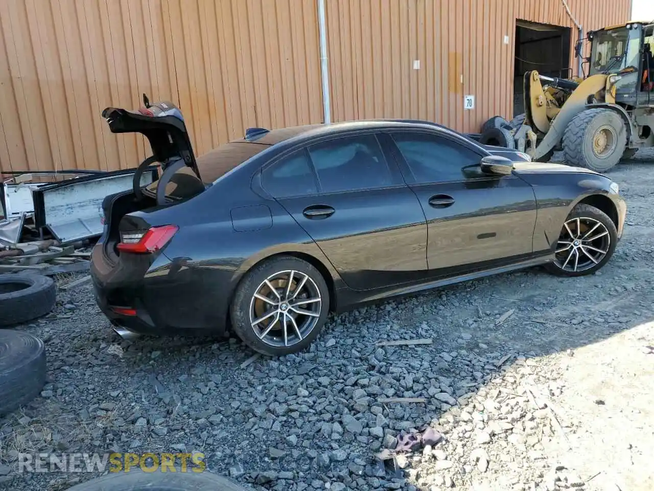 3 Photograph of a damaged car 3MW5R7J07M8C07710 BMW 3 SERIES 2021